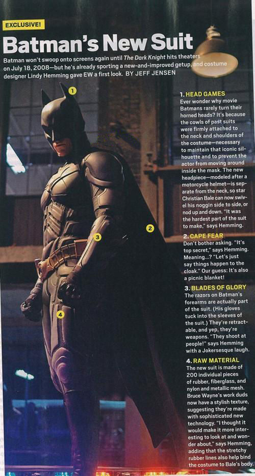 Batman's New Suit
